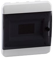 Бокс пластиковый Кэаз OptiBox ЩРВ-П-8 P-BVK-2-08-IP41 (240х218х102мм) IP40 прозрачная дверца картинка 